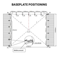 50ftx40ft Dual Truss Fabric Container Shelter