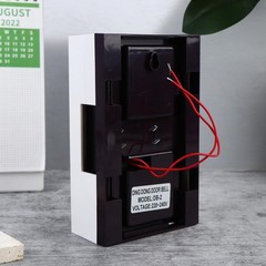 1/2/3Pcs Mechanical Doorbell Home Hotel Wired Door Bell Manual Ding Dong Bell