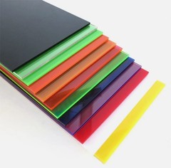 Color Acrylic Sheet Panel Plastic Plate 8x8cm 10x20cm 15x15cm 20x20cm