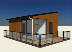 19’x9’ft Luxury Prefab Expandable Container House Tiny Container Home