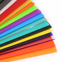 Color Acrylic Sheet Panel Plastic Plate 8x8cm 10x20cm 15x15cm 20x20cm