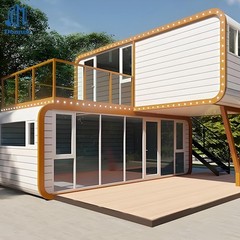 Modular Apple Cabin Tiny House Prefab Pod Glamping Vacation Home Garden Studio
