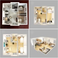 Luxury Double-Wing Container Home 20ftx20ft 2bdrm 1 bath