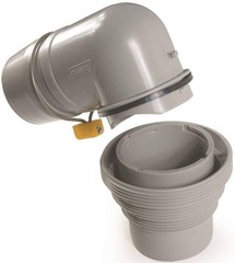 Camco 39144-X RV Easy Slip Elbow and 4-in-1 Adapter