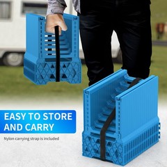 BEBOBLY RV Sewer Hose Support 15FT with Secure Rubber Band & Carry