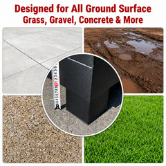 Portable Outdoor Toilet Cabin Mobile Restroom Single Stall with Sink & Vent Fan