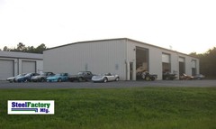 Prefab Metal Commercial Building 60x100x16 Steel Factory Mfg US Made Low Prices