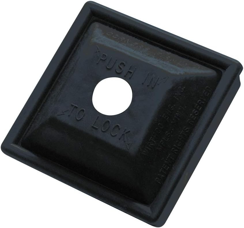 “WirthCo 30000 RV Locking Bumper Plug – 4″””, black