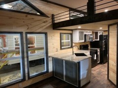 TINY HOME CABINS (CUSTOM BUILT) FOR YOUR PREPPED PROPERTY- ELEGANT RUSTIC CABINS
