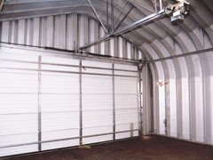 25x24x13 Engineered Steel Building Kit | DuroSPAN Clear-Span Arch System w/ Ends
