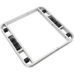 Global Industrial Aluminum Pallet Dolly with Tilt Rollers 48″ x 48″ 6000 lb.