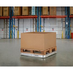 Global Industrial Aluminum Pallet Dolly with Tilt Rollers 6000 lb. Cap. 48″ x
