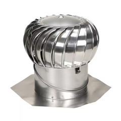 14 In. Mill Aluminum Internally Braced Wind Roof Turbine | Vent Air Internal
