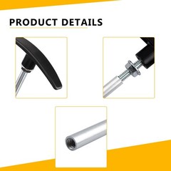 BKIFU RV Sewer Waste Valve Extension Rod 7″&10″,rv Black Tank Pull Valve…