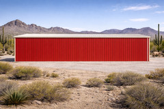 50x100x12 Steel Building Kit | Rigid Frame I-Beam | Commercial Grade