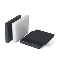 2mm – 30mm Thick HDPE Sheets Polyethylene Plastic Block Plates Panel Black/White