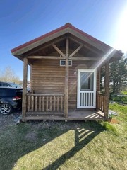 Tiny Cabin ready to live in!