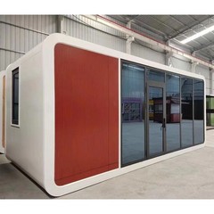 High Quality Apple Capsule Tourist Area Easily Movable Modular House