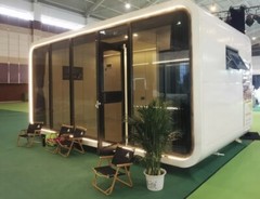 20FT Moon Pod Prefabricated Modular Home Full Bathroom/ Kitchenett Free Shipping