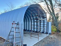 20x25x12 DuroSPAN Steel Garage Shop DIY Building Kit Open Ends