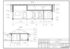 1,000 SQ.FT ECOFRIENDLY MASS WOOD HOUSE KIT SOLID TIMBER HOME PREFAB #CLT-107-2