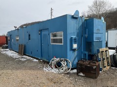 Skid-Mounted Modular Portable Office Building Mobile Trailer House Tiny Home