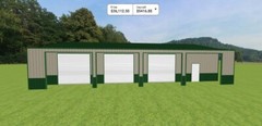 SALE: 3 car garage for: for: AR,TX,AL,TN,KY,KS,MO,MS,OK,LA,GA Free Installation