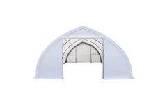 30x40x15 11 oz PE Fabric Canvas Storage Shelter Building 12′ Doors