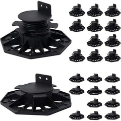 Plastic Wood Floor Installation Keel Adjustable Height Outdoor Building Solution