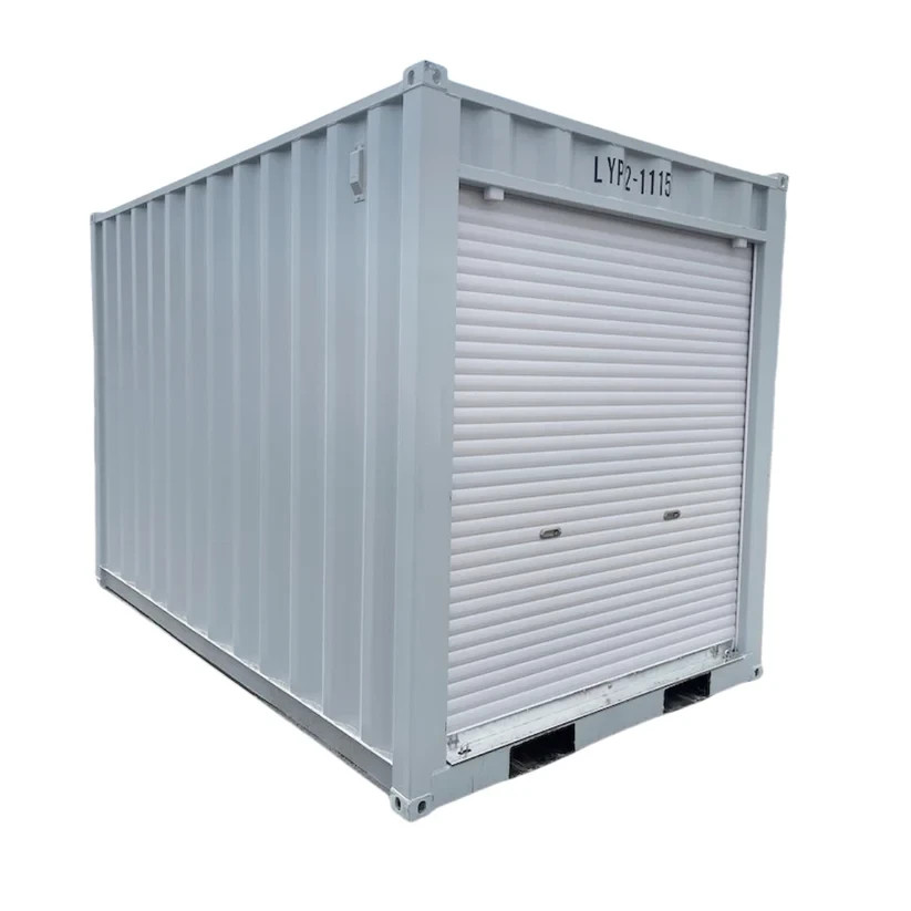 12x7FT Container Storag with Roll-Up Door Portable Storage Pod Cargo-Grade Steel