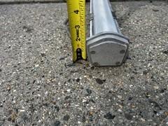 LED lights for Outdoor, Gray Metal-Aluminum, 68.5 in Long Qty 18