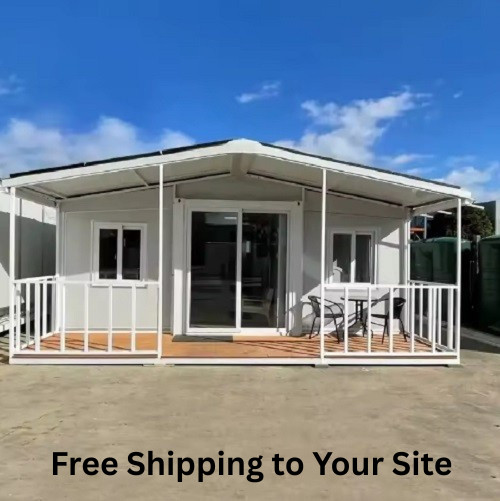 Luxury Double-Wing Container Home 20ftx20ft 2bdrm 1 bath