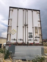 53′ Box Semi Trailer Off Grid Tiny Home or Construction Office 1 bed 1 bath