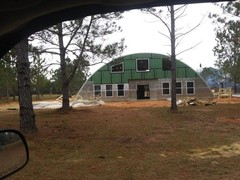 51x20x17 DuroSpan Off Grid Quonset Home Steel Building Open Ends Factory DiRECT