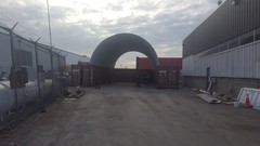 25x20x10 DuroSPAN Conex Box Container Steel Roof Kit Cover Factory DiRECT