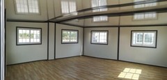 Bastone Expandable Prefab House Mobile Home Portable Container Office 16½x 20ft