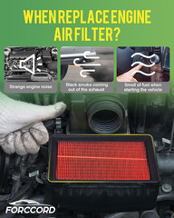 Cabin & Engine Air Filter Fit for Subaru Ascent 2.4L 2019-2026, Crosstrek 2.0L 2