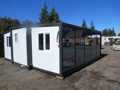 Expandable Container Home – Modern, Portable, and Eco-Friendly Living 20ftx 20ft