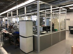 CGP Aluminum & Glass Conference Room 8′ x 10′ Clear Anodized