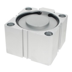 SDA Series 80mm Bore Thin Pneumatic Air Cylinder 5~100mm Stroke Double Acting