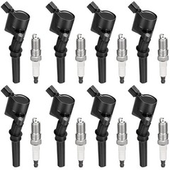 8Pcs DG508 Ignition Coil Pack and SP479 Iridium Spark Plug Compatible with Fo…