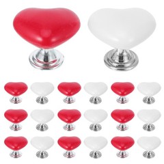 20 PCS Heart Shaped Toilet Button Pusher Tank Replacement Press Aid
