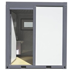 Bastone Private Toilet Stalls w/ Sink &Showers Mobile Toilet Portable Restrooms