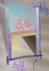 aluminum H CHANNEL FOR PUTTING 2 PANELS OR PIECES OR WOOD TOGETHER