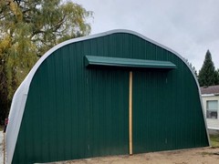 40’x100′ Steel Arch Building Kit Barn Shop Shed Ends Walls included DuroSPAN