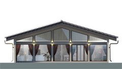 745 SQ.FT ECO SOLID TIMBER AIRTIGHT PANEL HOUSE KIT MASS WOOD (CLT) HOME PREFAB 