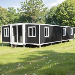 Factory Price 40ft Expandable Container Home Leak Proof Prefab Villa
