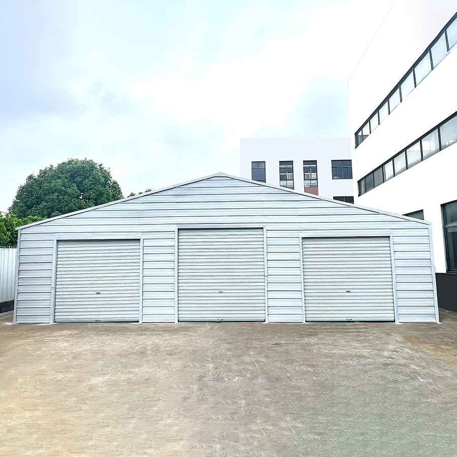 39’x39’x15′ Metal Barn Outdoor Garage Storage Shed Heavy Duty Galvanized Steel