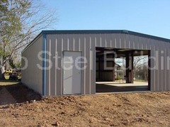 40x50x16 Pre-Engineered Steel Building Kit | DuroBEAM I-Beam Commercial