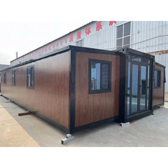 40Ft Prefab Large Luxury Expandable Container Homes with Bathroom Broken Bridge